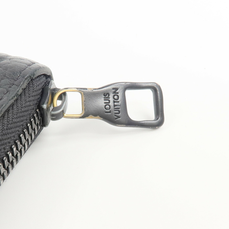 LOUIS VUITTON Monogram Taurillon Zip Vertical Wallet長錢包-10