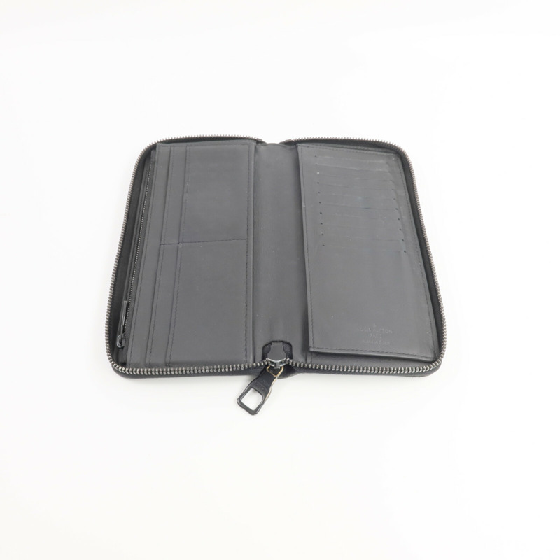 LOUIS VUITTON Monogram Taurillon Zip Vertical Wallet長錢包-11