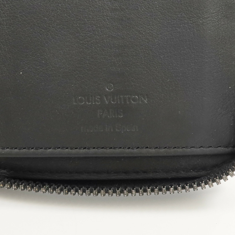 LOUIS VUITTON Monogram Taurillon Zip Vertical Wallet長錢包-14