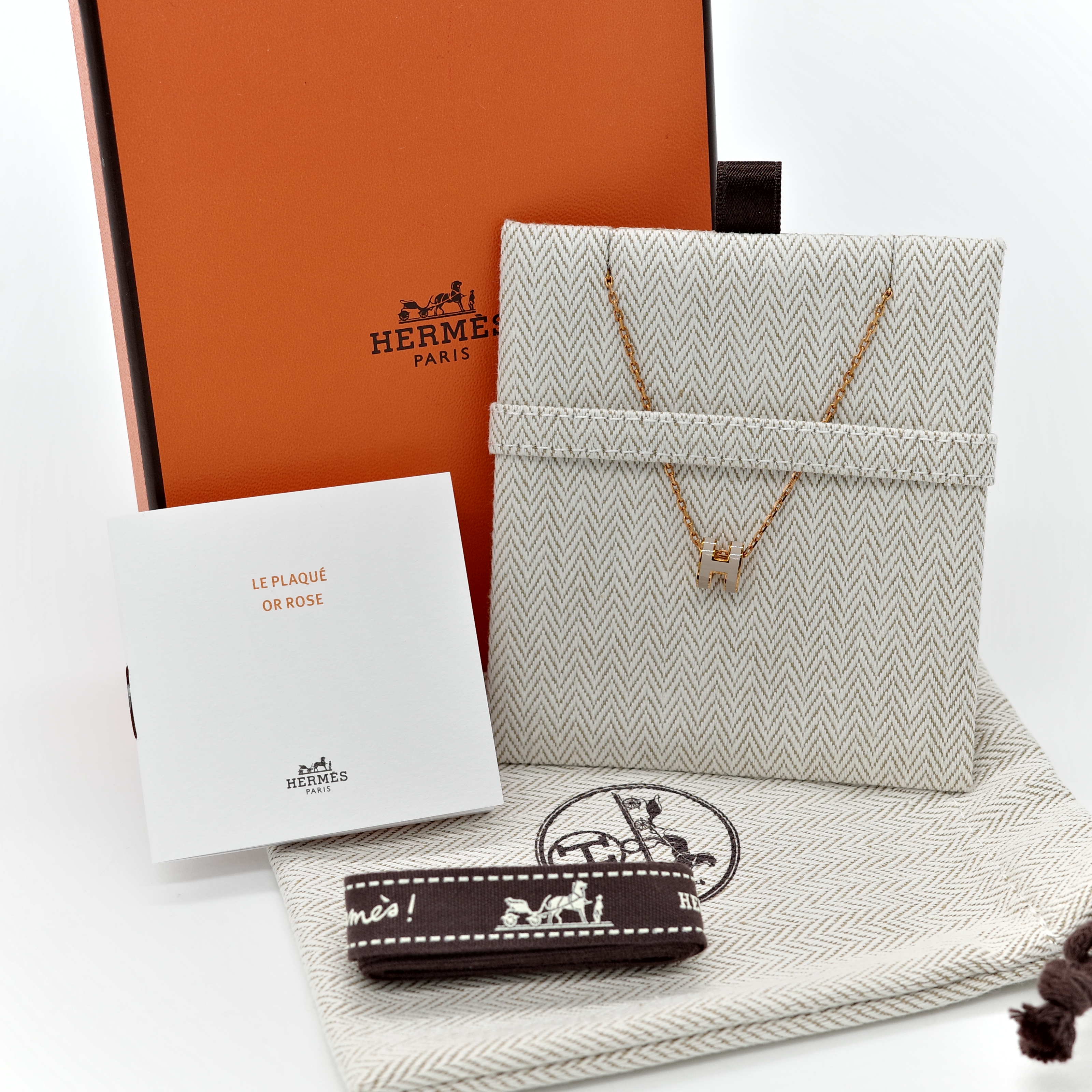 Hermès 愛馬仕 PopH mini 奶茶色-0