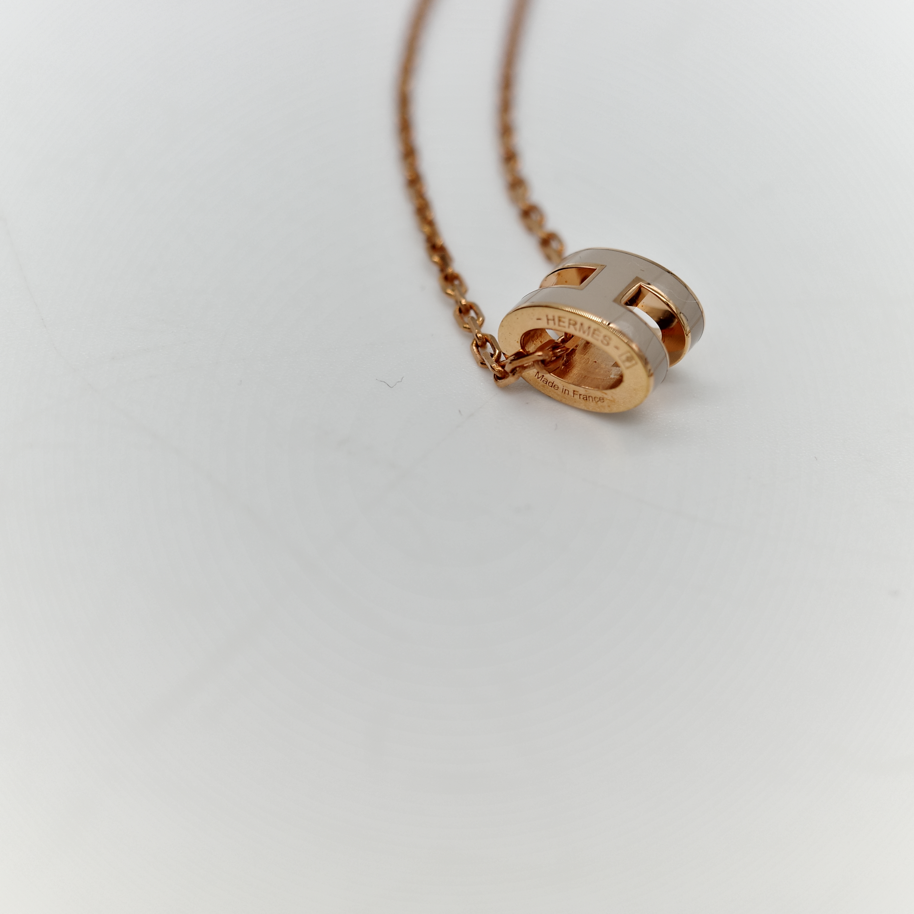 Hermès 愛馬仕 PopH mini 奶茶色-3