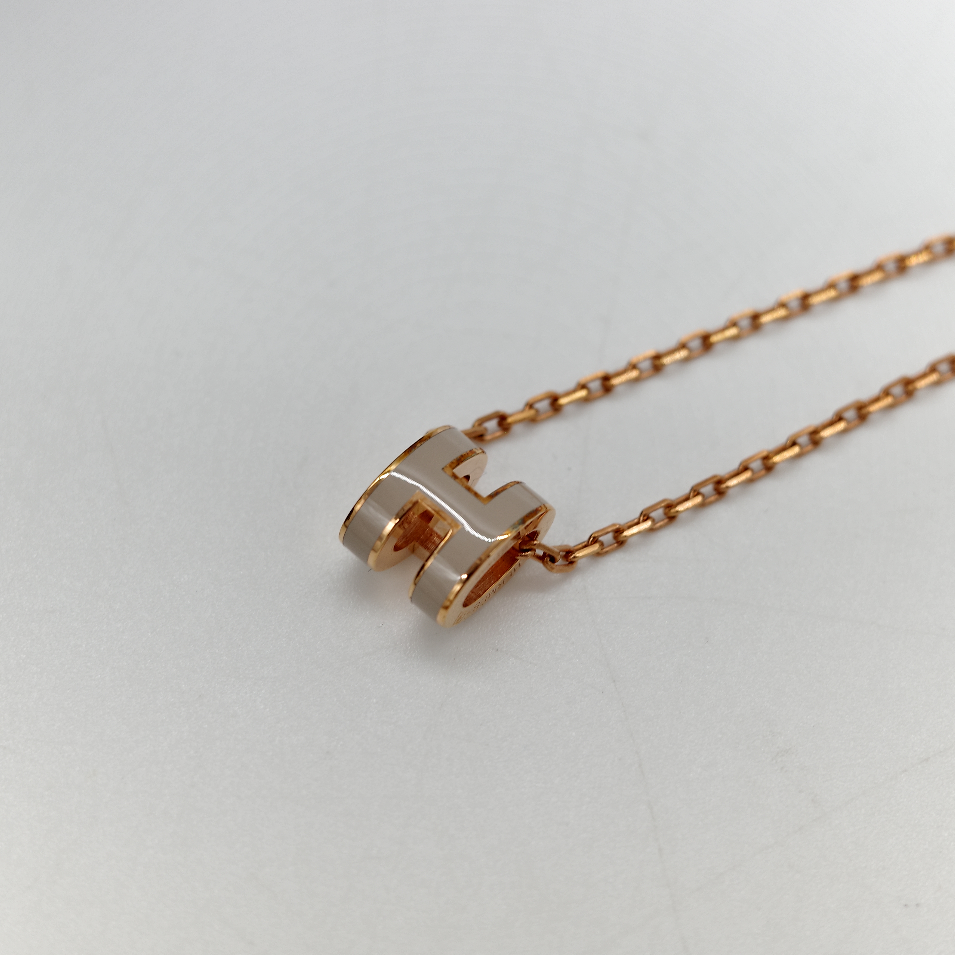 Hermès 愛馬仕 PopH mini 奶茶色-5