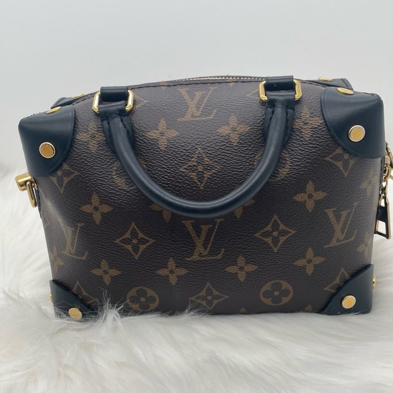 Louis Vuitton 路易威登 Petite Malle 20編碼八角軟盒子尺寸20 x14x7.5cm附件肩帶 鏈條-2
