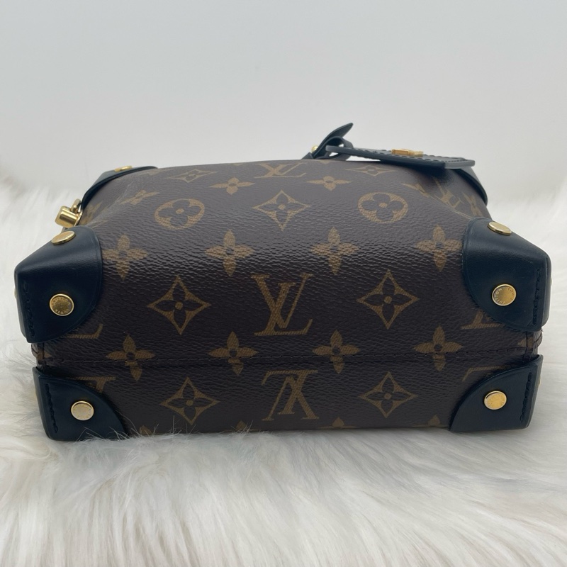 Louis Vuitton 路易威登 Petite Malle 20編碼八角軟盒子尺寸20 x14x7.5cm附件肩帶 鏈條-6