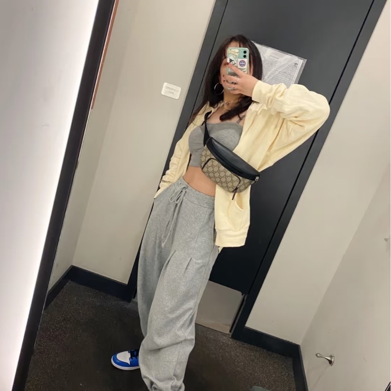 GUCCI GG Supreme 印花 PVC 皮革 腰包 胸口包 胸包 斜背包-24