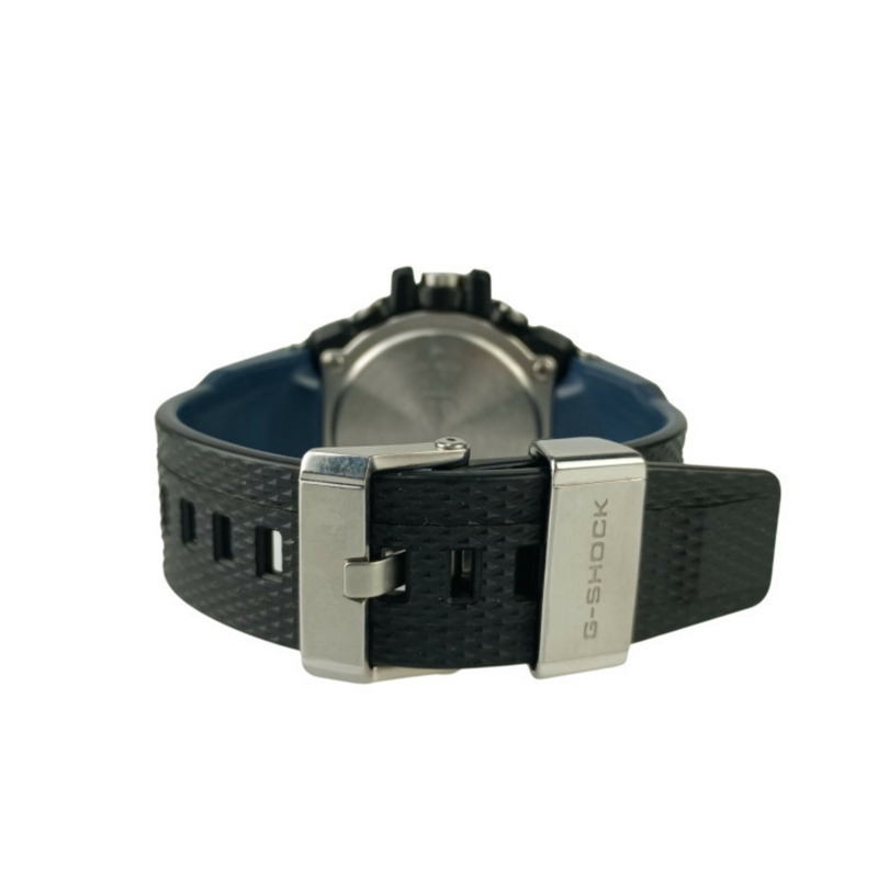 Casio G-SHOCK G-STEEL GST-B100 系列 GST-B100XA-1AJF 黑色錶盤樹脂不銹鋼碳纖維男士手錶-5