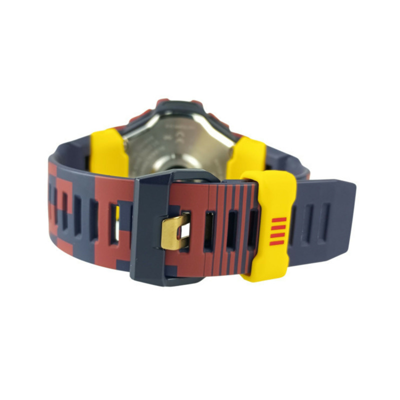 卡西歐 G-SHOCK G-SQUAD GBD-H1000 系列 GBD-H1000BAR-4JR 男士腕錶(樹脂/不銹鋼)- 巴塞隆納足球俱樂部比賽日聯名款-5