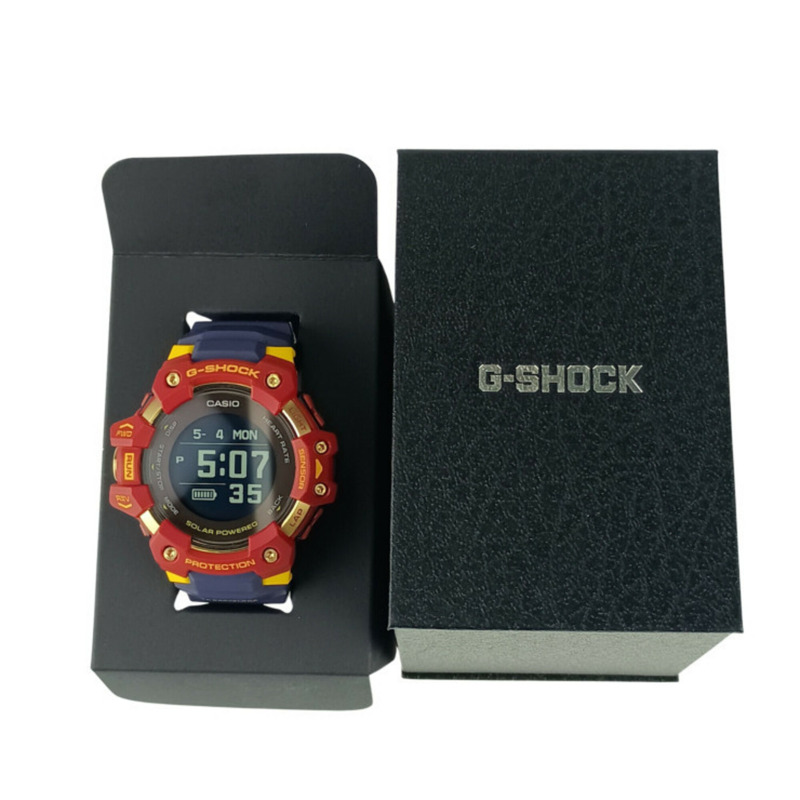 卡西歐 G-SHOCK G-SQUAD GBD-H1000 系列 GBD-H1000BAR-4JR 男士腕錶(樹脂/不銹鋼)- 巴塞隆納足球俱樂部比賽日聯名款-8