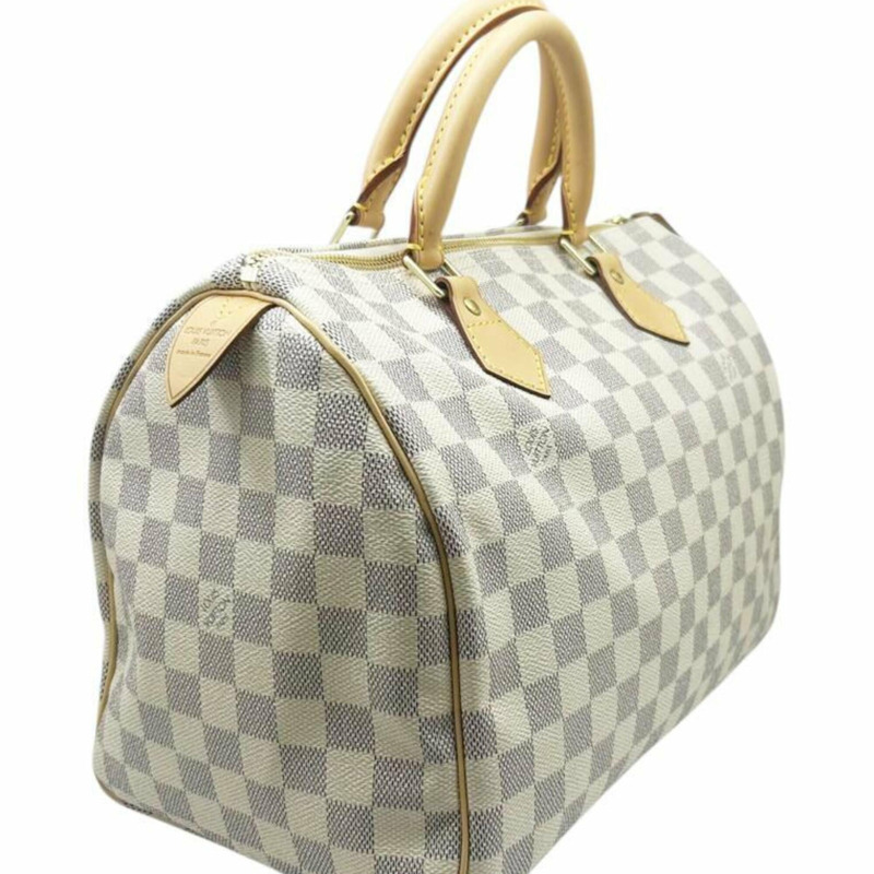 路易威登 Damier Azur Speedy 30 M41533 SP3057 手提包 PVC 迷你波士頓包 男女款-2