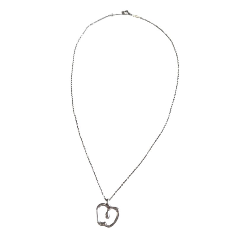 TIFFANY & CO. 純銀 蘋果 頸鏈-2