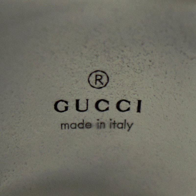 GUCCI GG 純銀 雕花 戒指-10