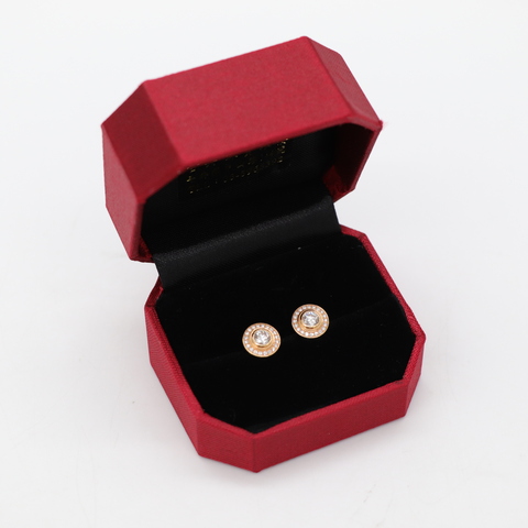 Cartier 卡地亞 d'Amour 18K 玫瑰金 耳環