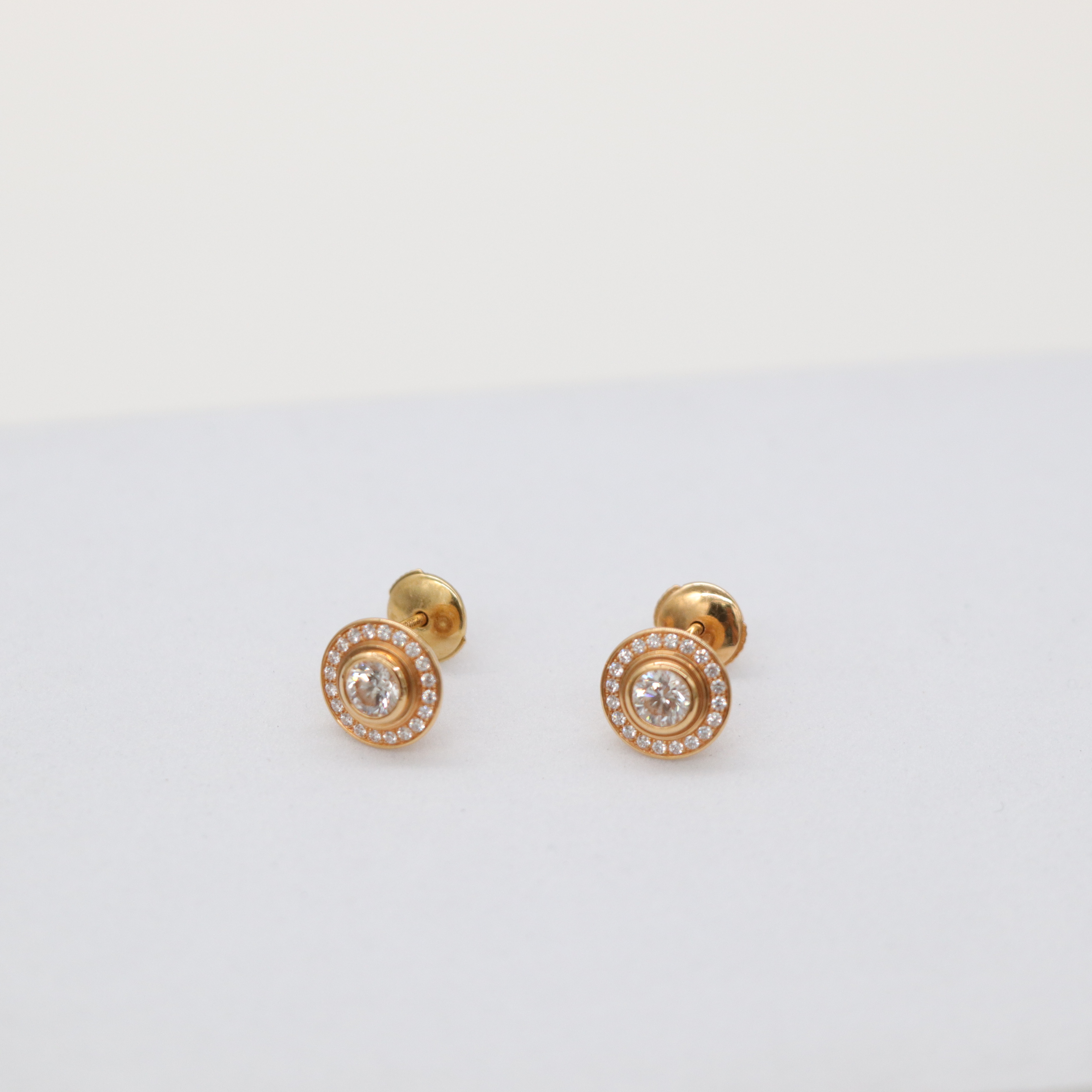 Cartier 卡地亞 d'Amour 18K 玫瑰金 耳環-2