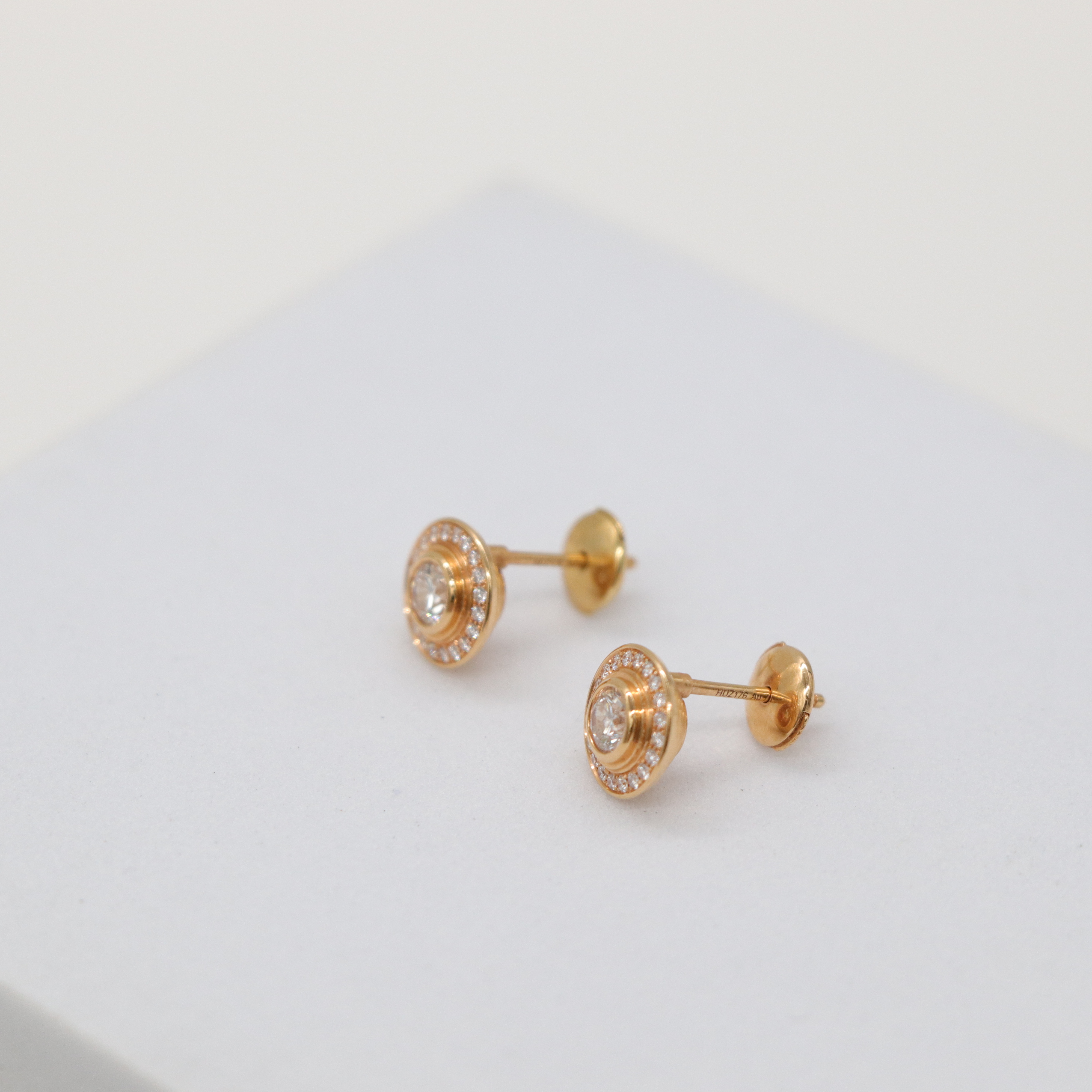 Cartier 卡地亞 d'Amour 18K 玫瑰金 耳環-3