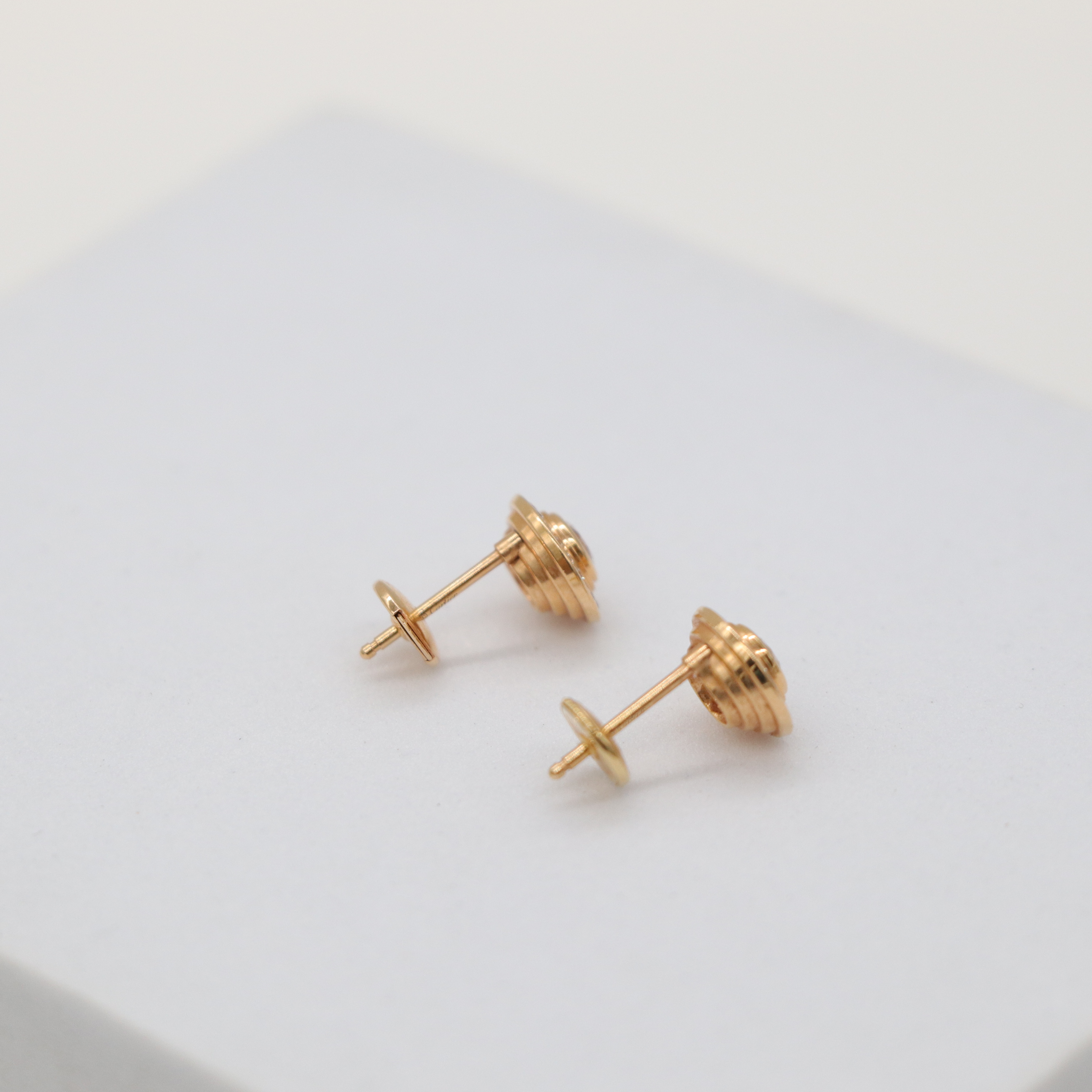 Cartier 卡地亞 d'Amour 18K 玫瑰金 耳環-4