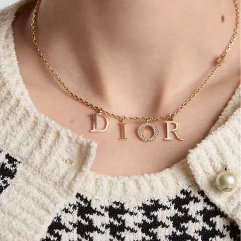 Dior✨金色evolution 項鍊