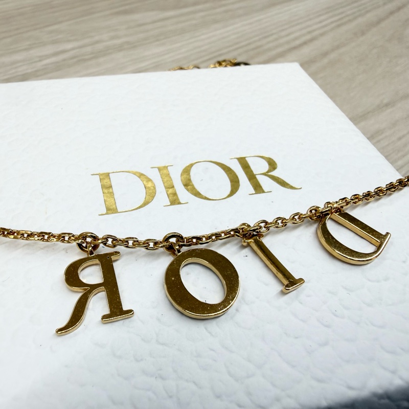 Dior✨金色evolution 項鍊-4
