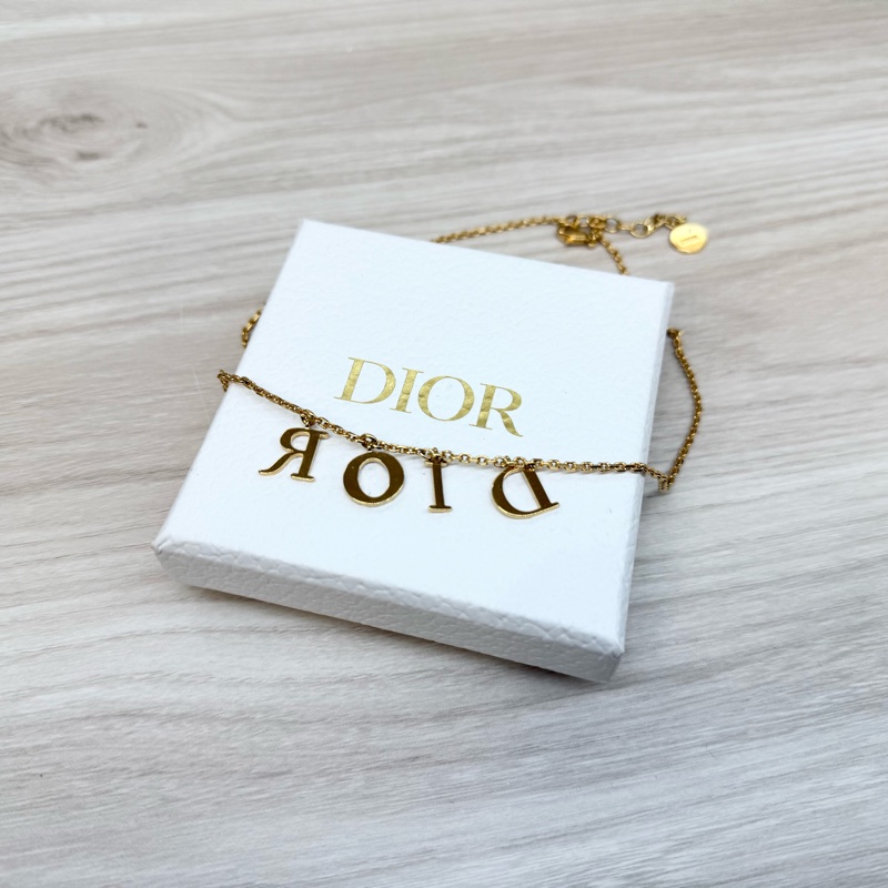 Dior✨金色evolution 項鍊-5