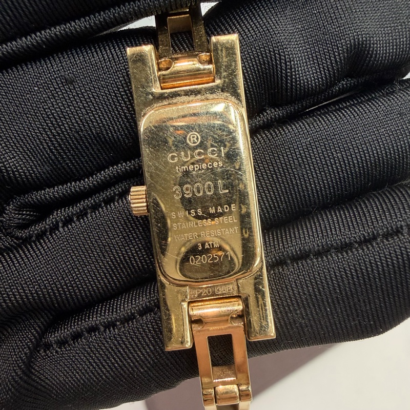 Gucci 中古石英金色女錶 O730-2