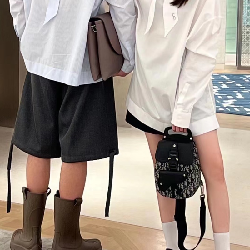 Dior迪奧Saddle帆布老花馬鞍雙肩包-20