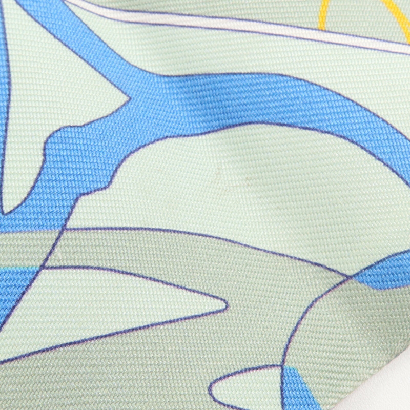 HERMES 絲質Twilly絲巾-9