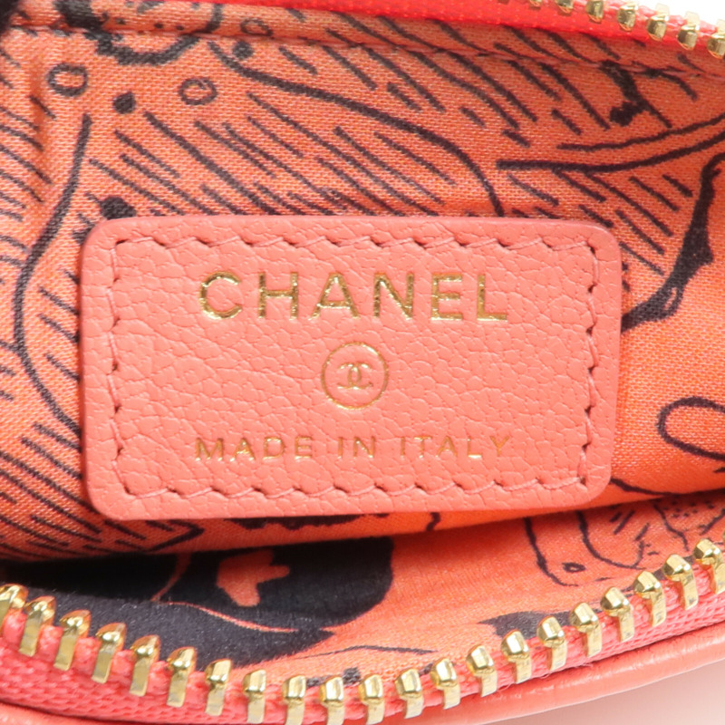 CHANEL 牛皮皮革Coin/Card Case零錢包/卡片套-13