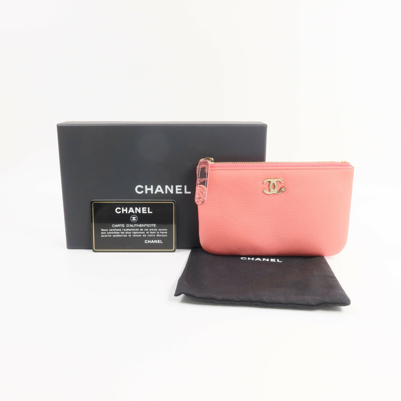 CHANEL 牛皮皮革Coin/Card Case零錢包/卡片套-16