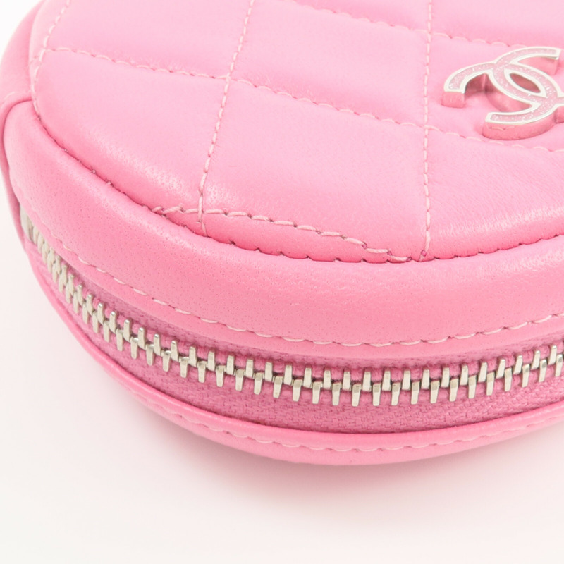 CHANEL 羊皮皮革Coin Purse零錢包-8