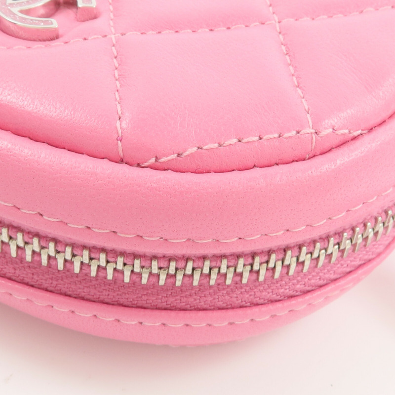 CHANEL 羊皮皮革Coin Purse零錢包-9