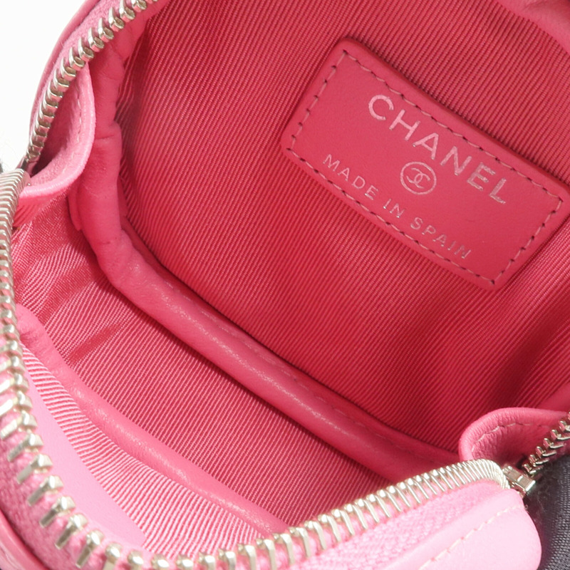 CHANEL 羊皮皮革Coin Purse零錢包-12