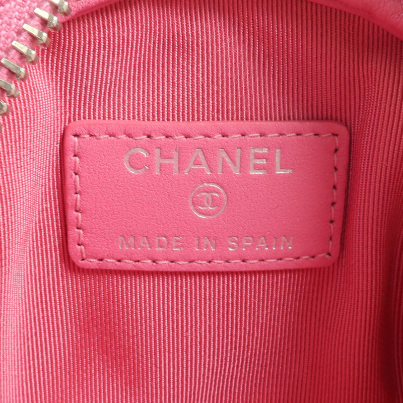 CHANEL 羊皮皮革Coin Purse零錢包-13