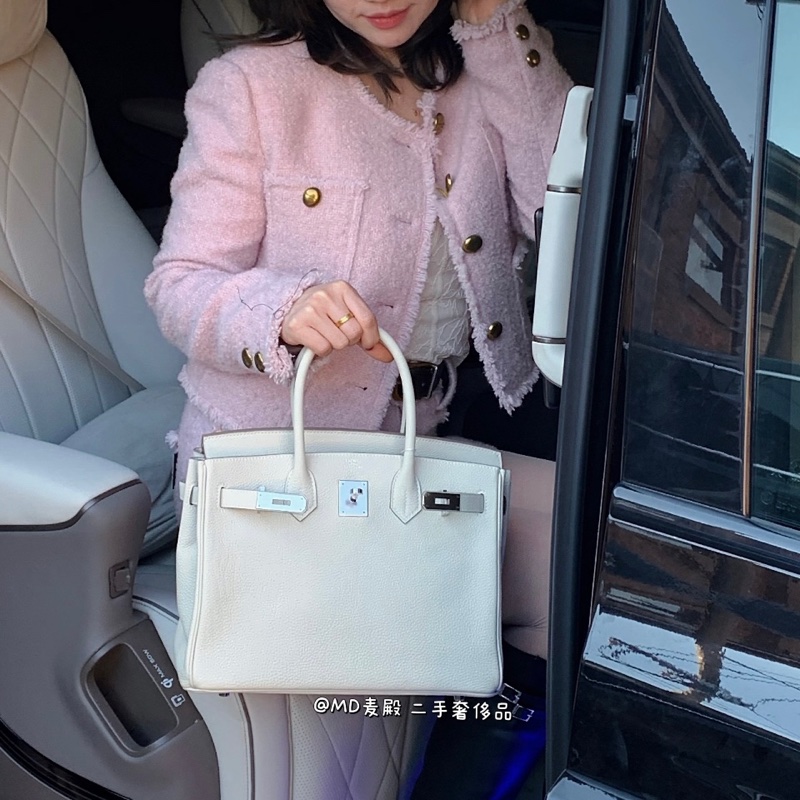 【已售出】 Hermes Birkin35 愛馬仕 鉑金包 白雪公主-3