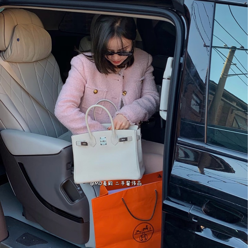 【已售出】 Hermes Birkin35 愛馬仕 鉑金包 白雪公主-4