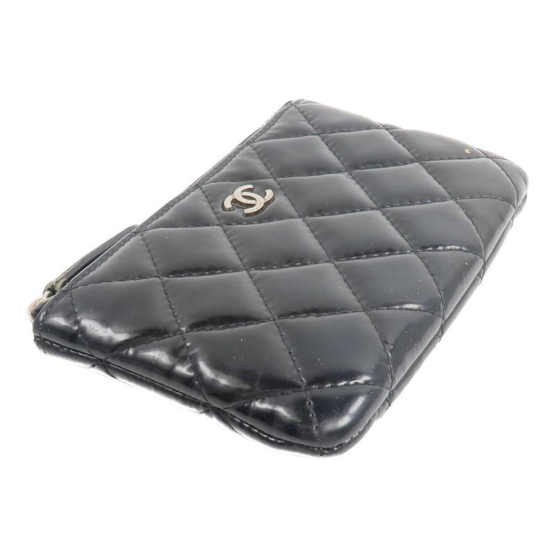 CHANEL 漆皮皮革Classic Mini O Case零錢包/卡片套-3