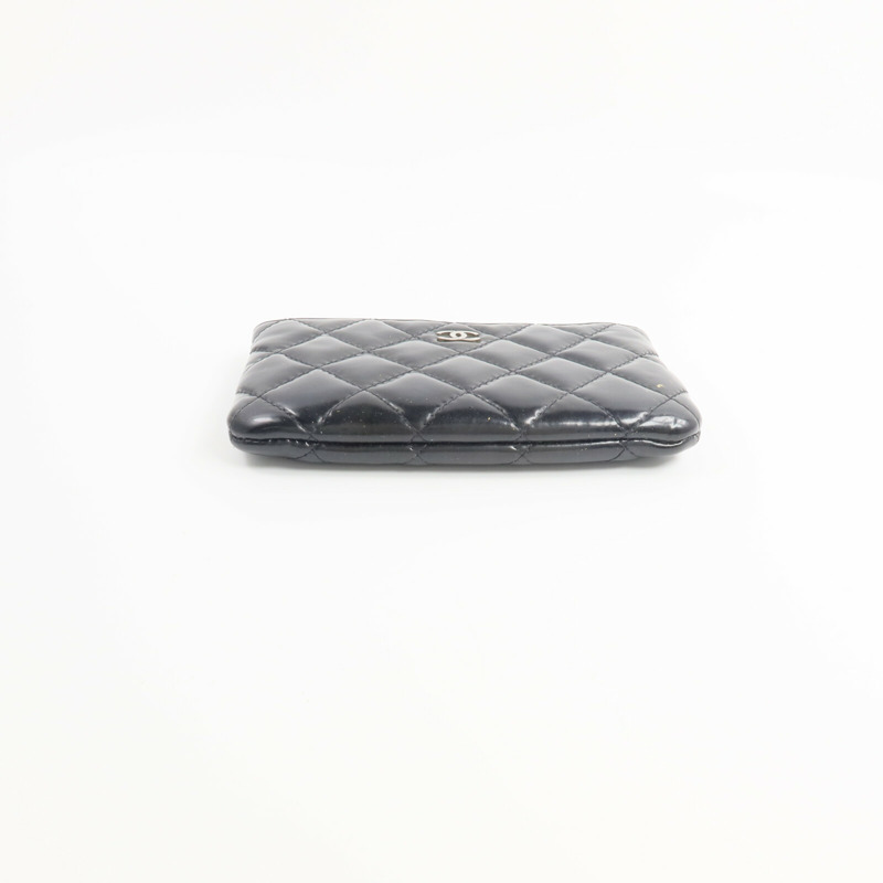 CHANEL 漆皮皮革Classic Mini O Case零錢包/卡片套-5