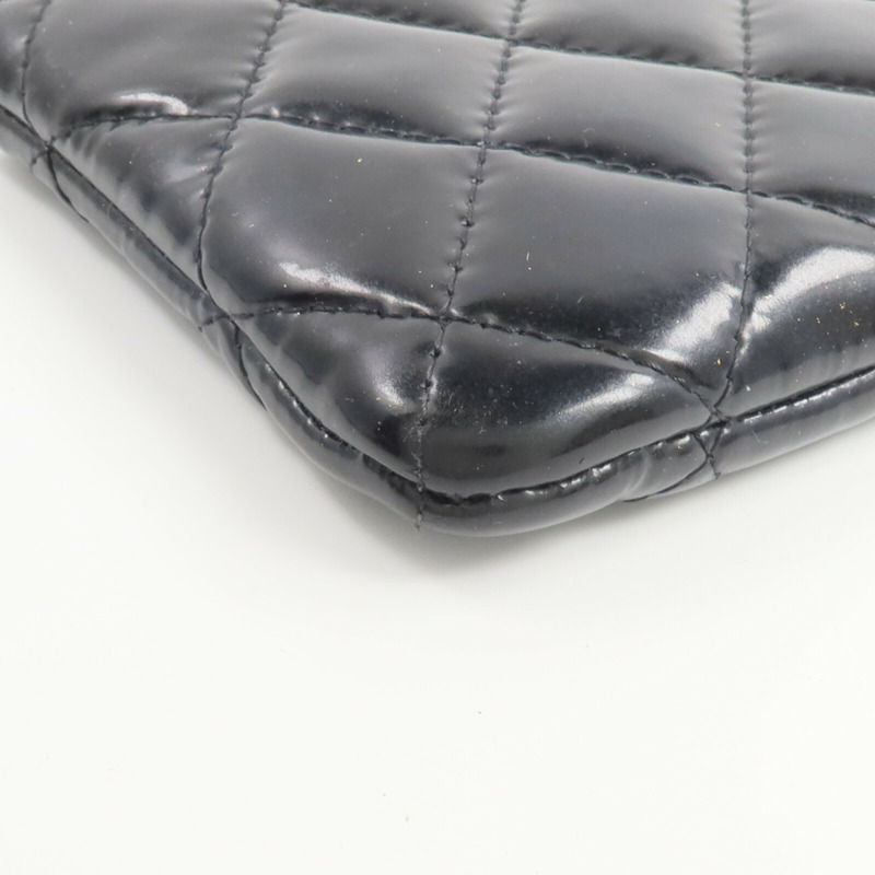 CHANEL 漆皮皮革Classic Mini O Case零錢包/卡片套-7