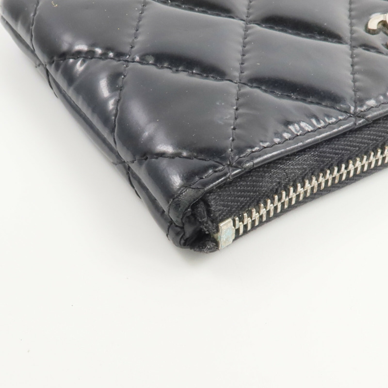 CHANEL 漆皮皮革Classic Mini O Case零錢包/卡片套-8