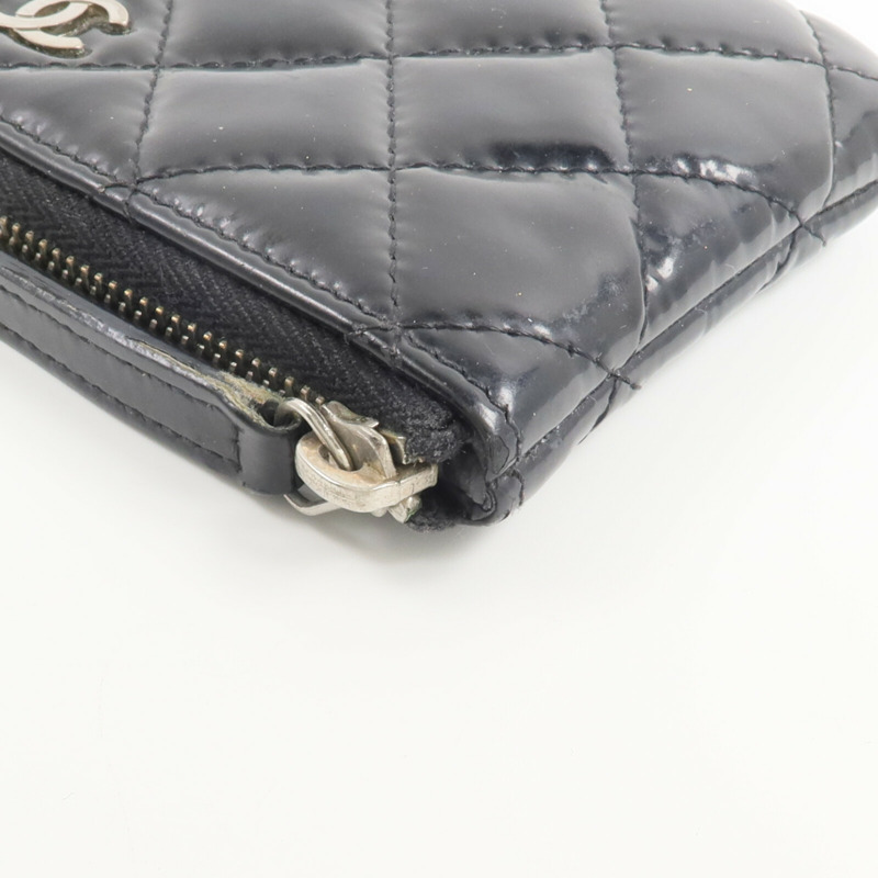 CHANEL 漆皮皮革Classic Mini O Case零錢包/卡片套-9