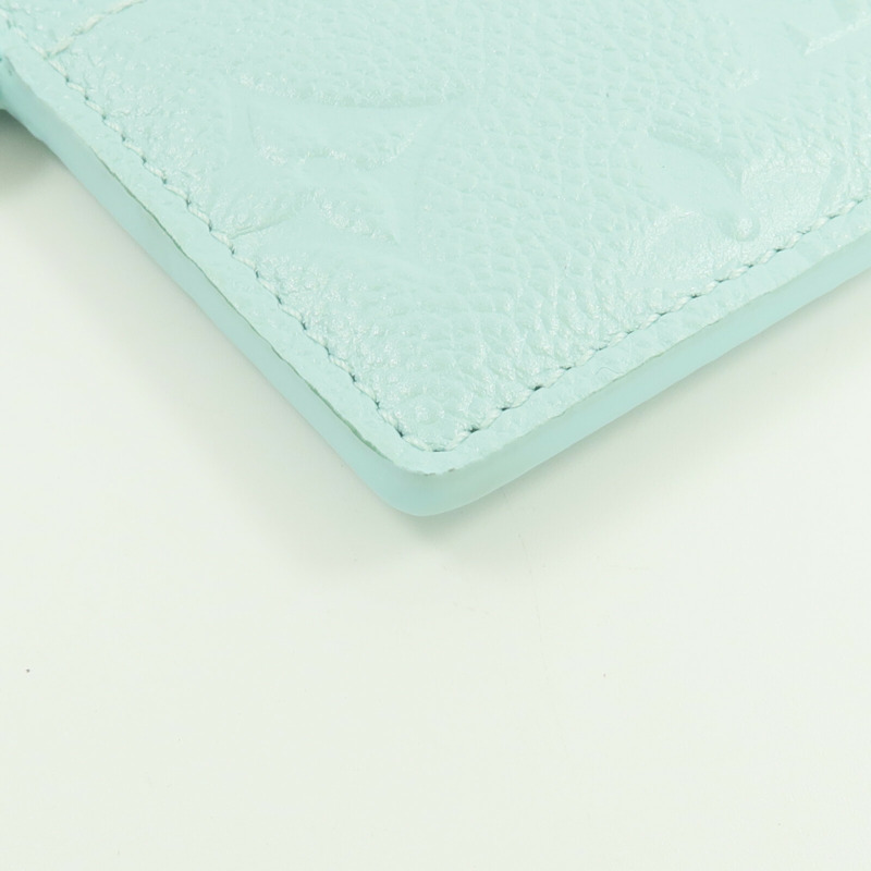 LOUIS VUITTON Monogram Empreinte Lv Charm Card Holder卡片套-7