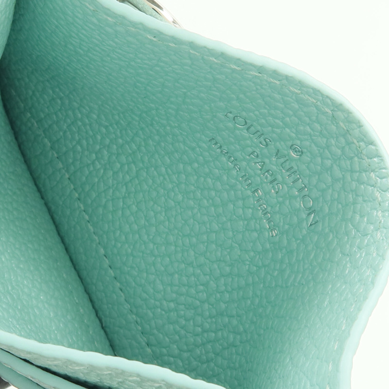 LOUIS VUITTON Monogram Empreinte Lv Charm Card Holder卡片套-10