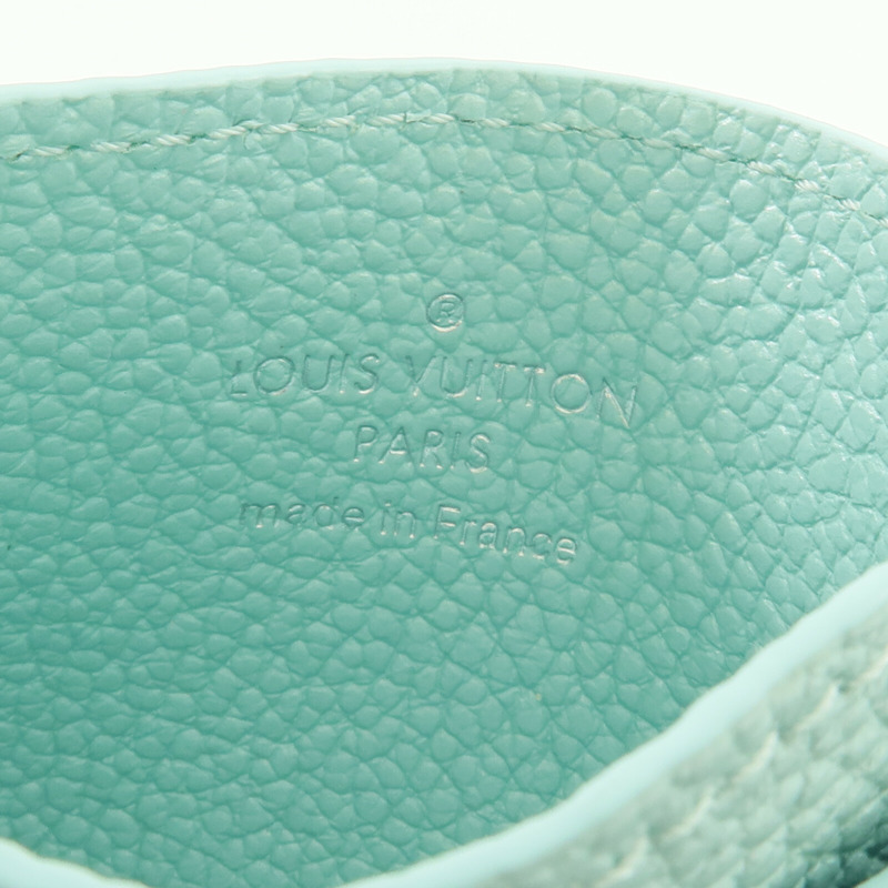 LOUIS VUITTON Monogram Empreinte Lv Charm Card Holder卡片套-11