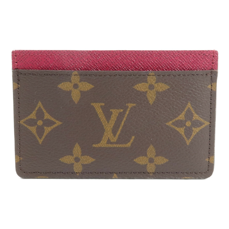 LOUIS VUITTON Monogram Card Case卡片套-0