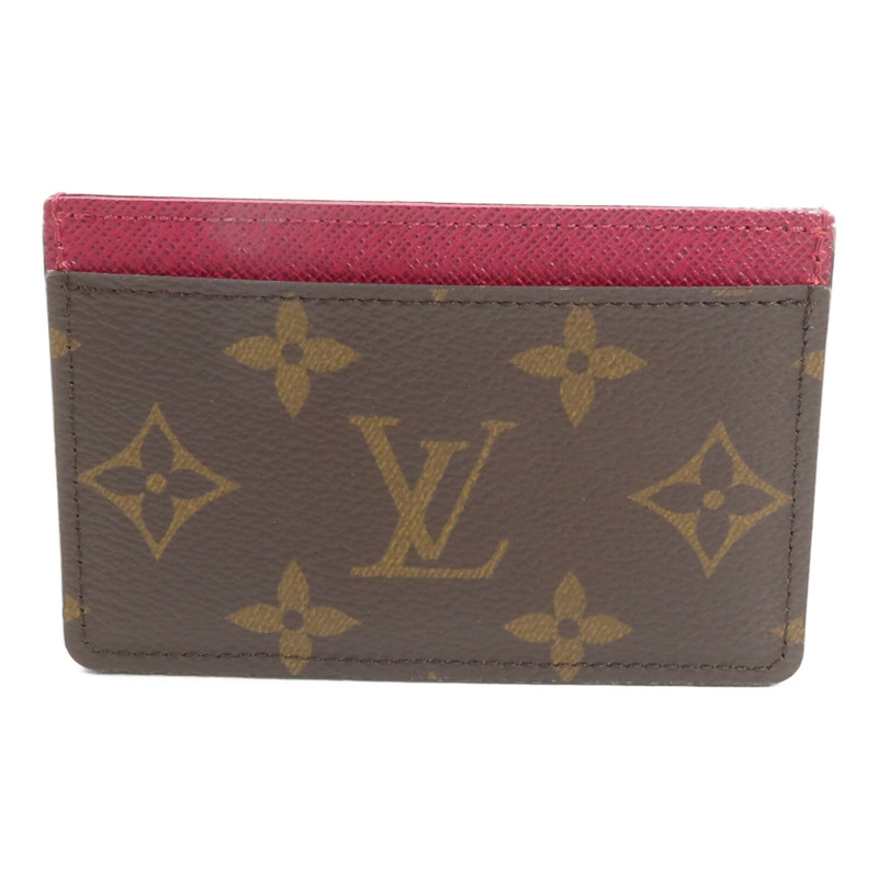 LOUIS VUITTON Monogram Card Case卡片套-1