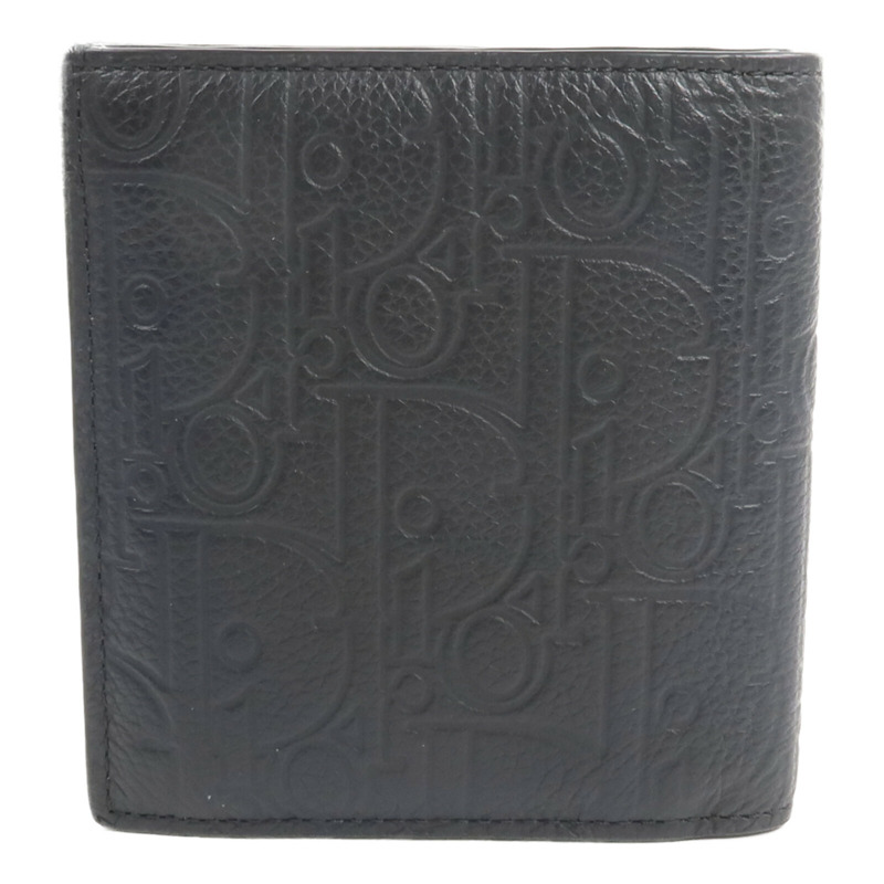 Dior 牛皮皮革Vertical Bifold Wallet錢包-1