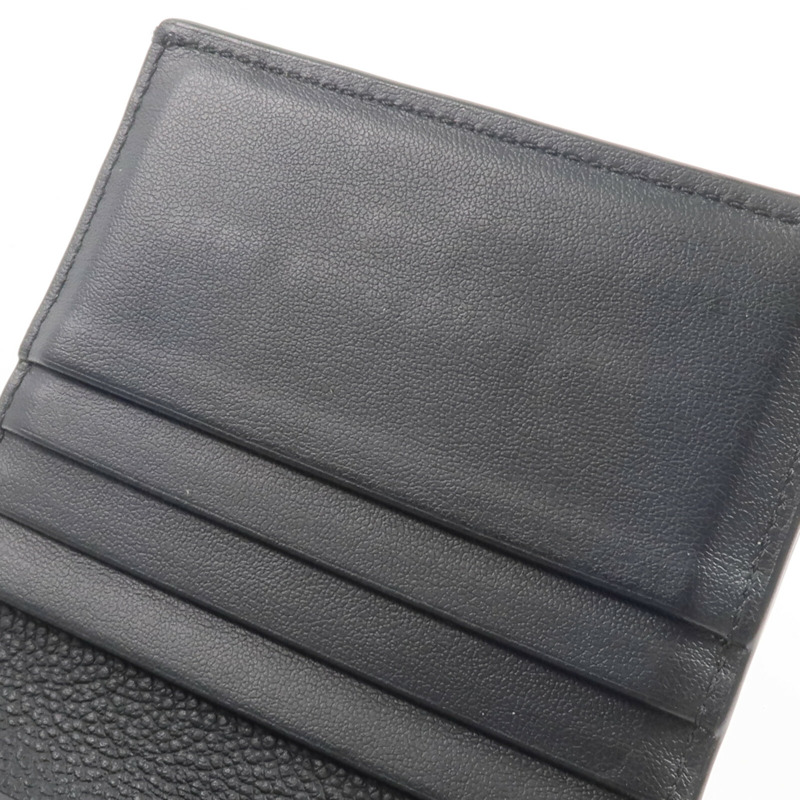 Dior 牛皮皮革Vertical Bifold Wallet錢包-9