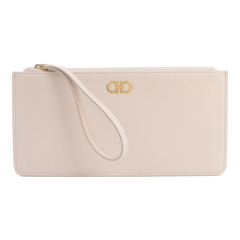 Salvatore Ferragamo 牛皮皮革Clutch/Pouch手拿包-0