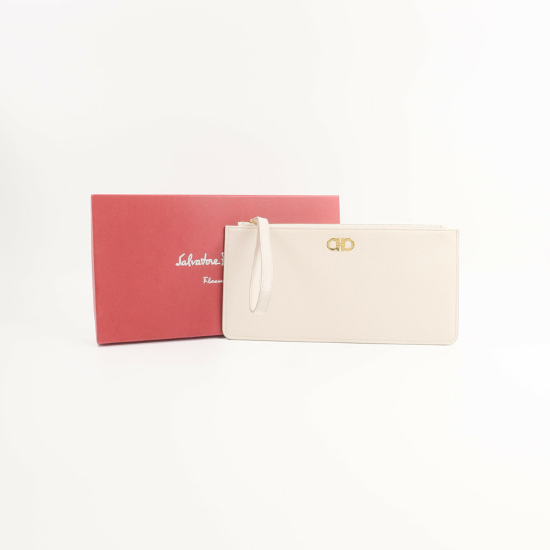 Salvatore Ferragamo 牛皮皮革Clutch/Pouch手拿包-15