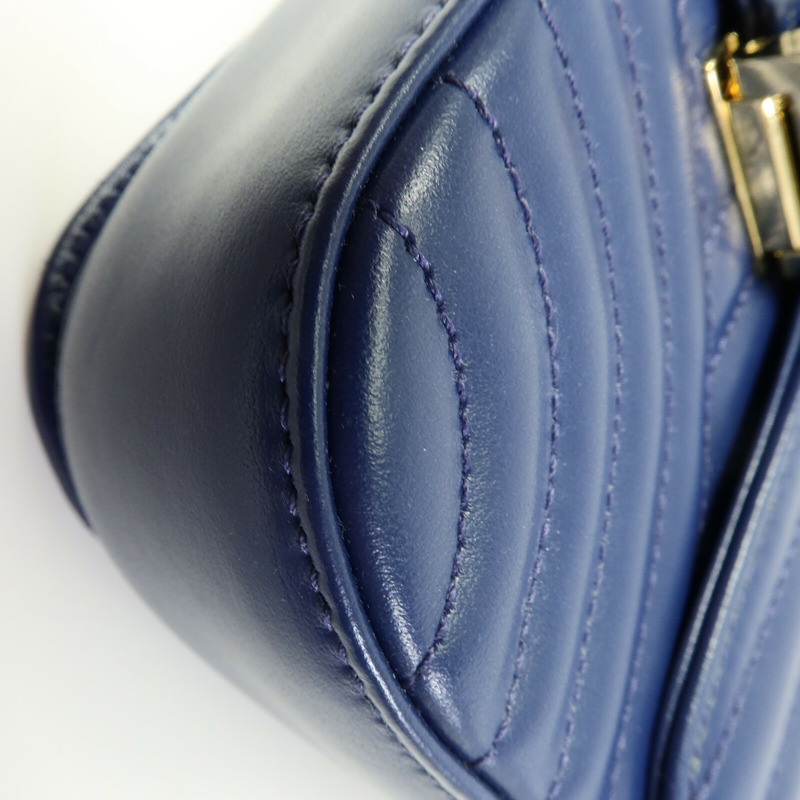 PRADA 牛皮皮革Shoulder Bag鏈帶肩背袋-12