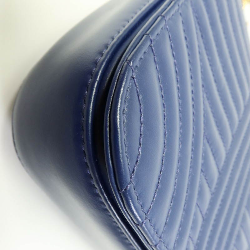 PRADA 牛皮皮革Shoulder Bag鏈帶肩背袋-13