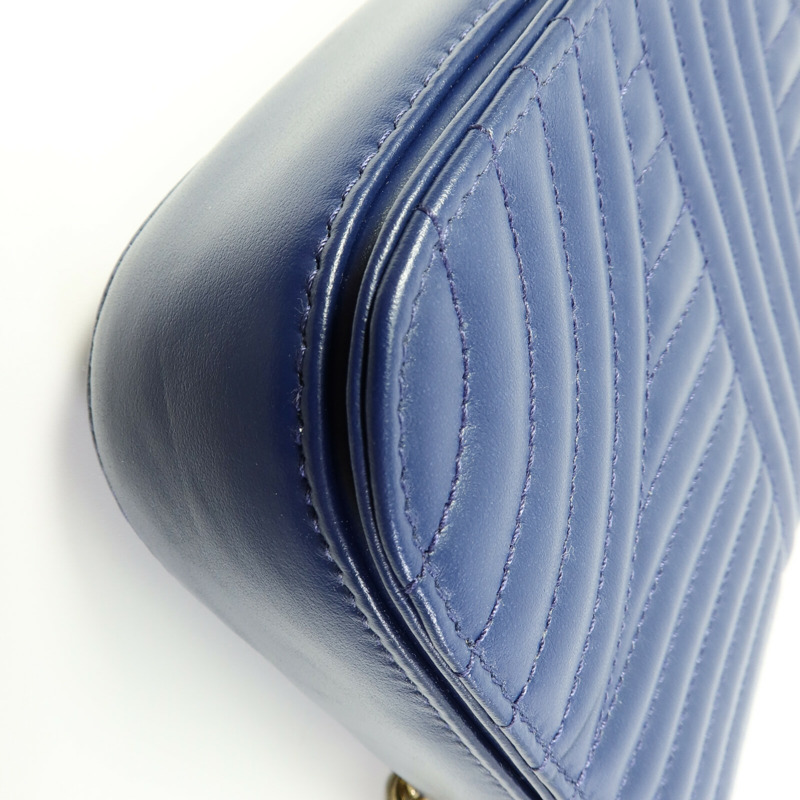 PRADA 牛皮皮革Shoulder Bag鏈帶肩背袋-14